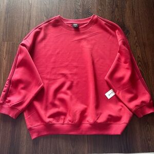PacSun Vibrant Red Women's Sweatshirt